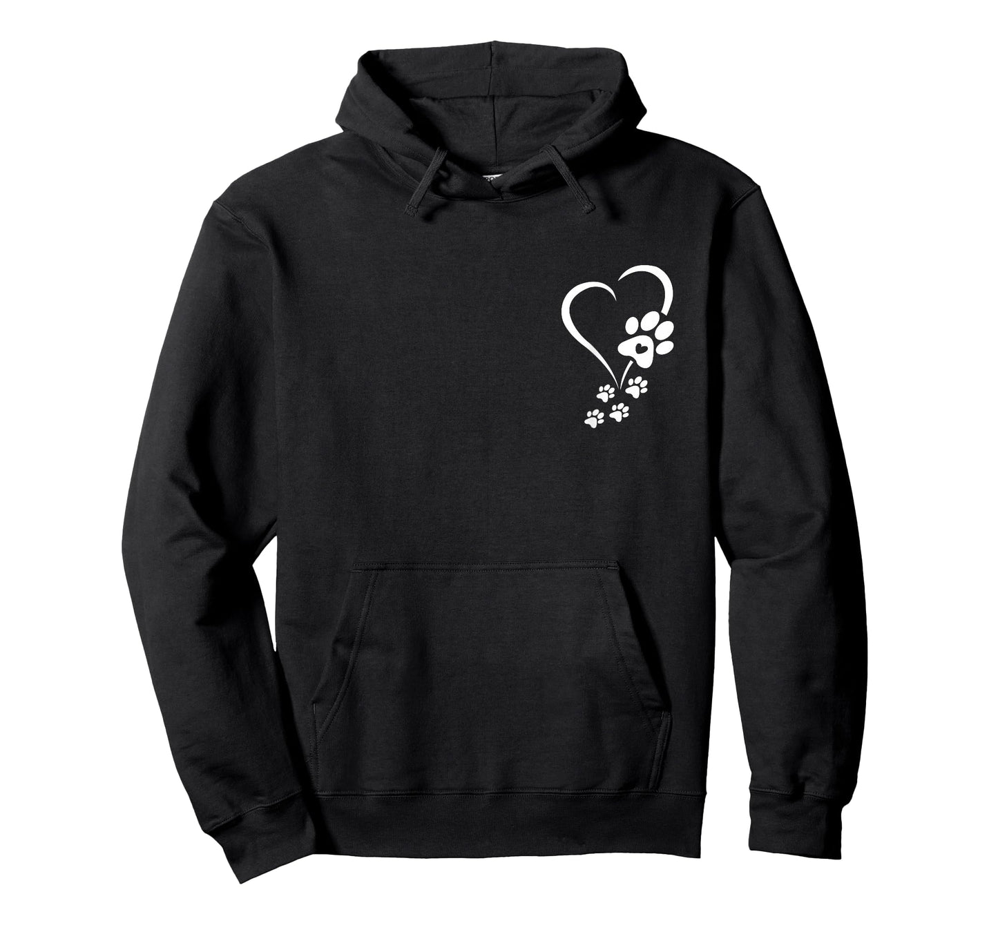 Dog Paw Heart Baby Dogs Paws Hearts Dog Paw Print T-Shirt for Men Women Girls Kids