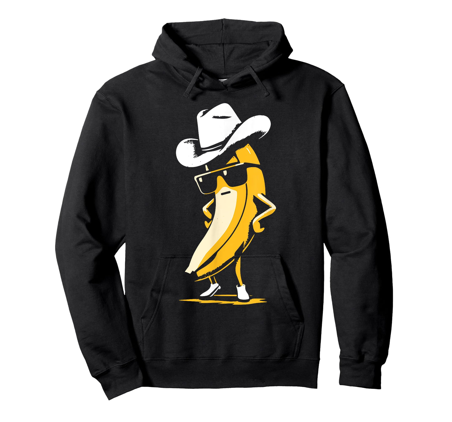 Banana Cowboy Cowgirl Country Western Novelty Funny Banana T-Shirt