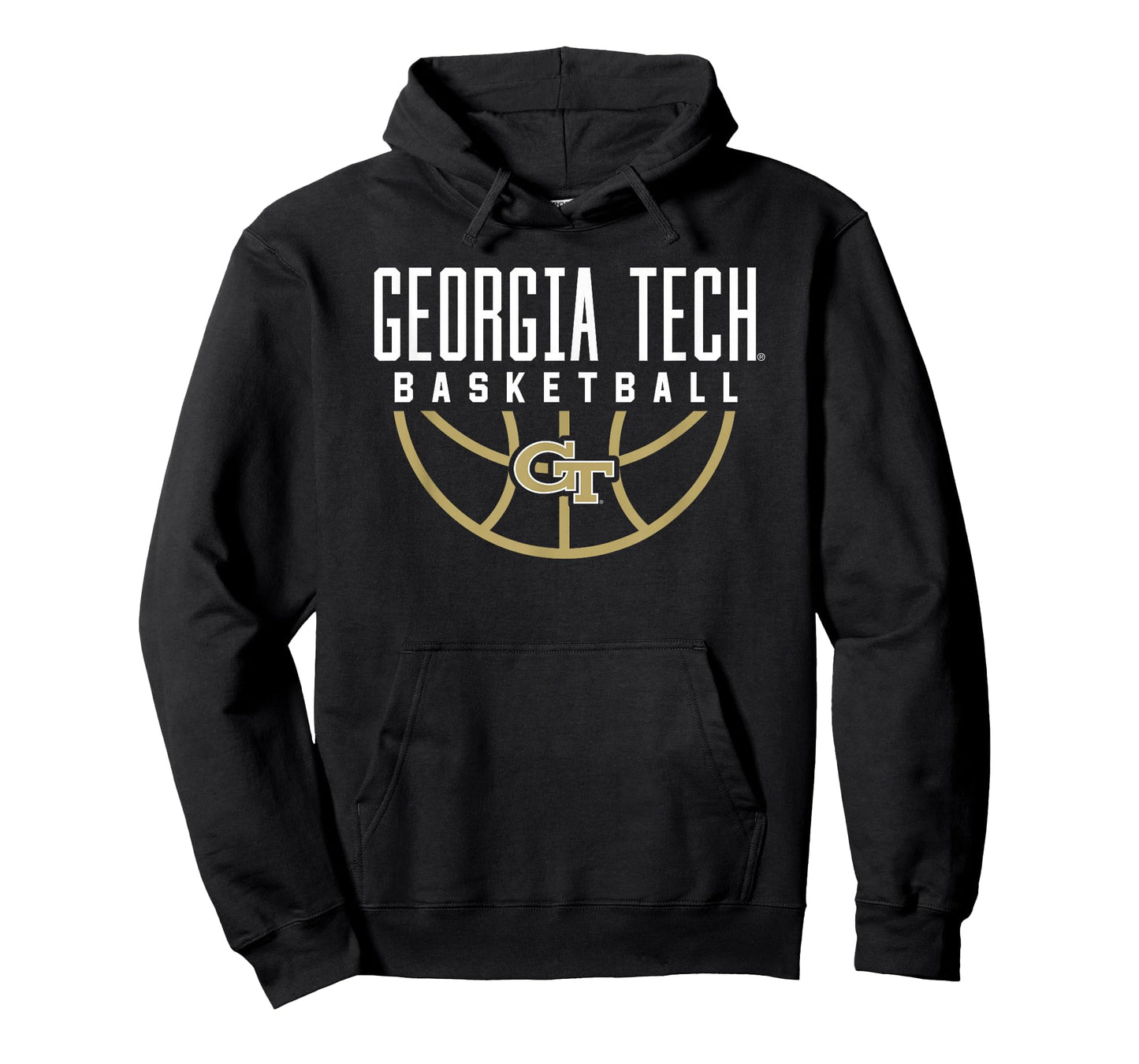 Georgia Tech Yellow Jackets Basketball Arch T-Shirt