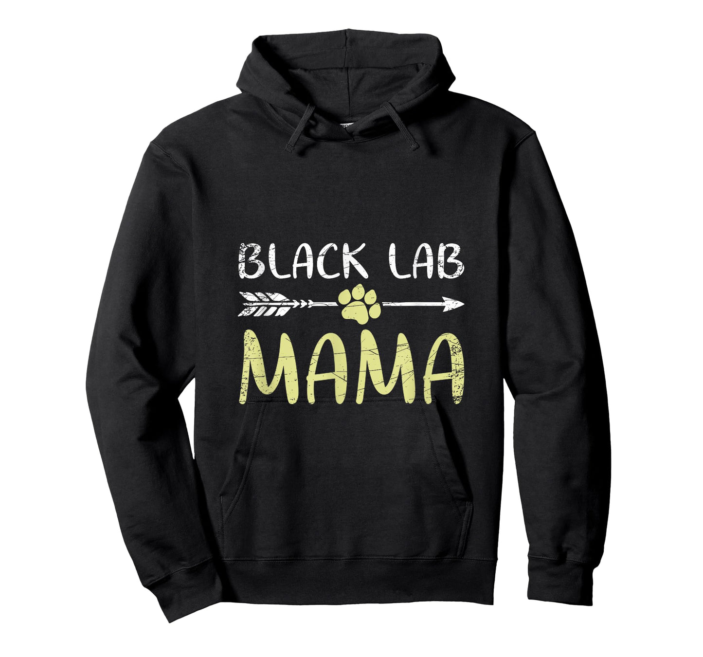 Black Lab Mama Labrador T-Shirt