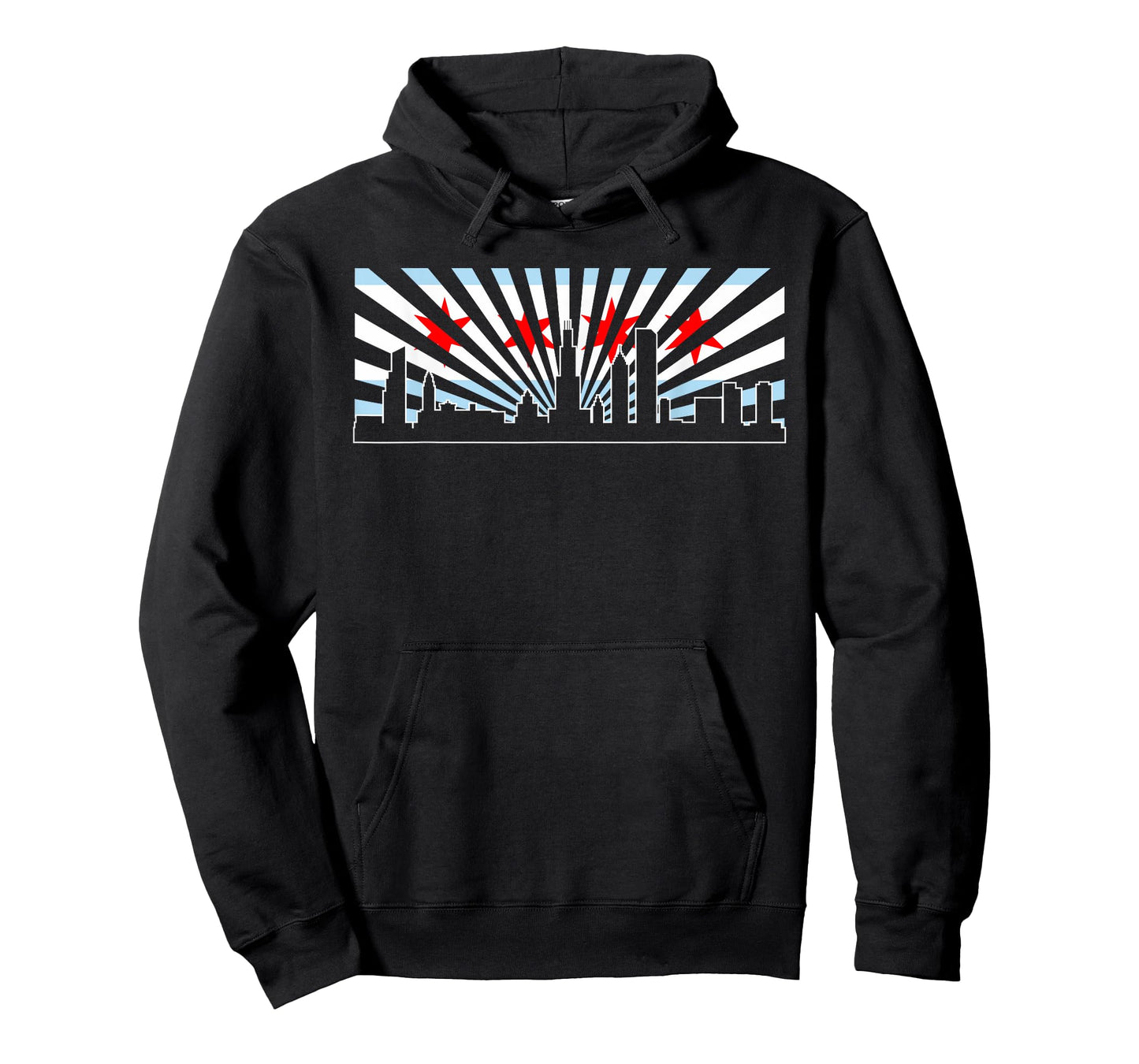 Chicago Flag Skyline Shirt | Know About Chicago T-shirt Gift T-Shirt