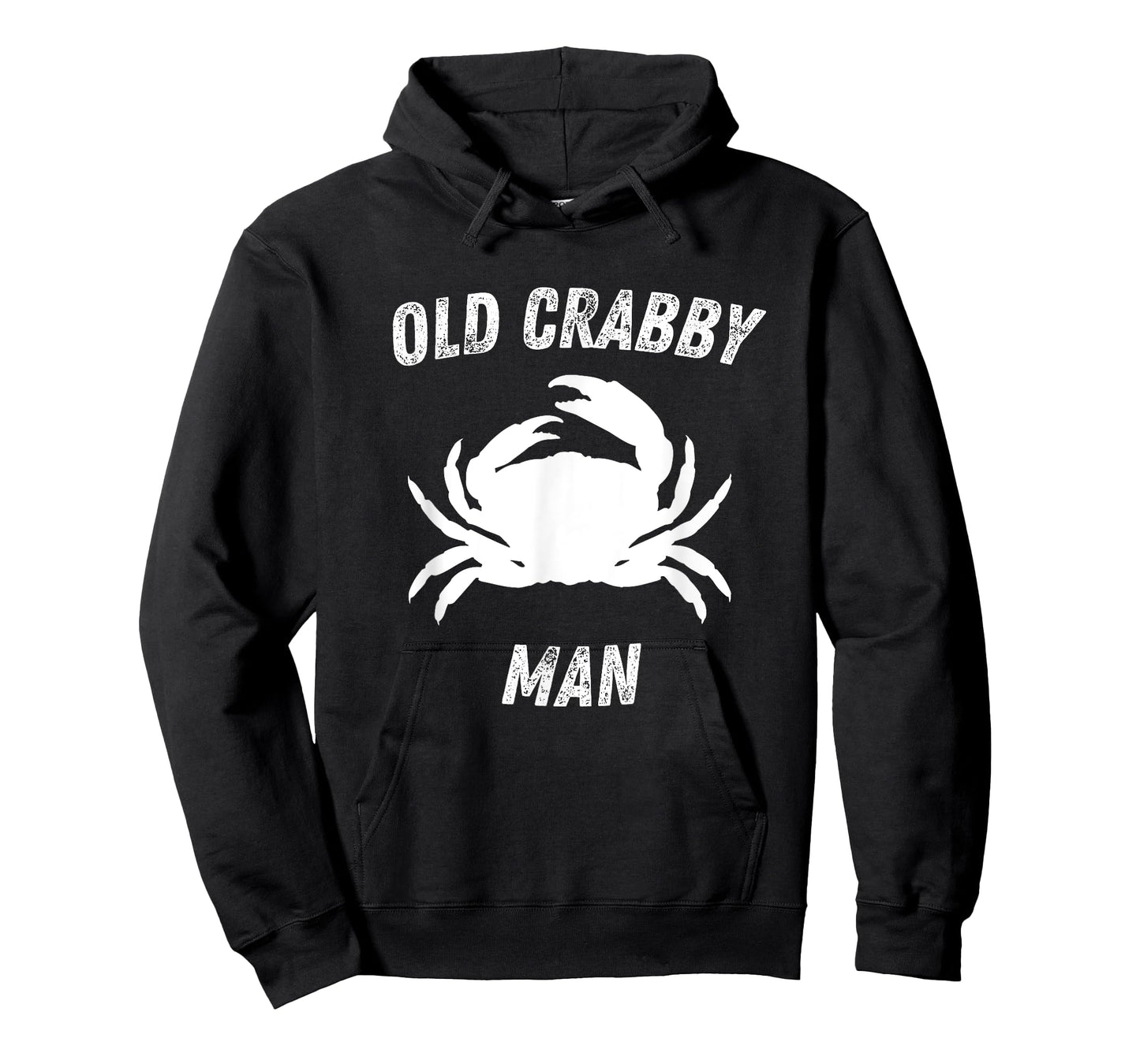 Old Crabby Man Grandpa Funny Mens T-Shirt