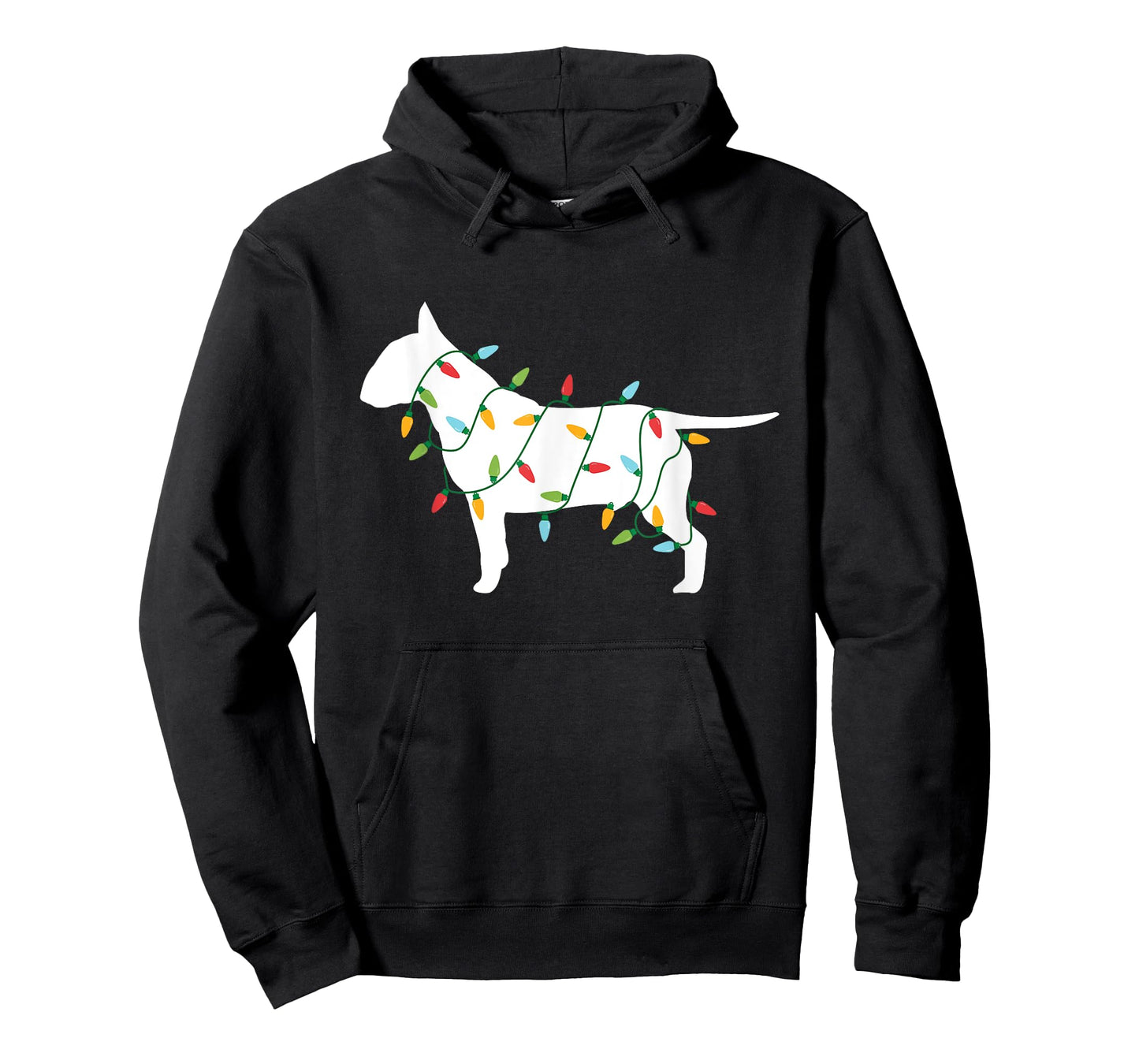 Christmas Lights Bull Terrier T Shirt Gifts for Dog Lovers Men Women Kids T-Shirt