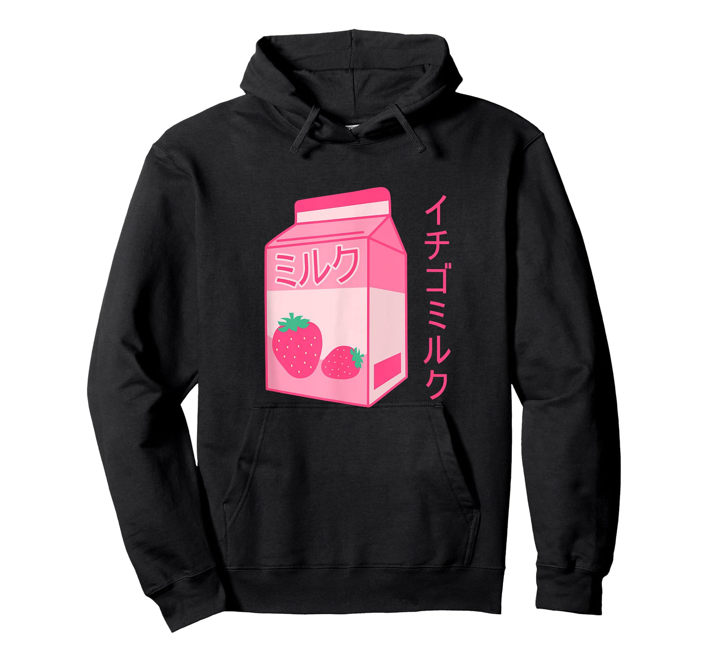 Pink Strawberry Milk Japanese Kawaii Retro 90s Anime T-Shirt