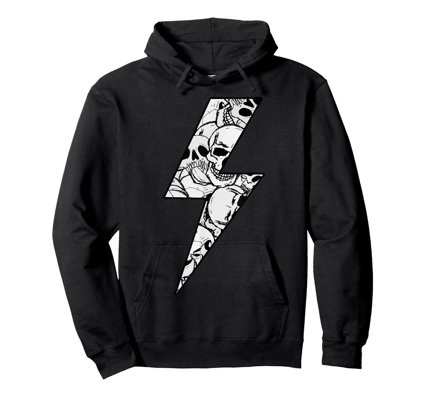 Awesome SKULLS CAMO Lightning Bolt T-Shirt