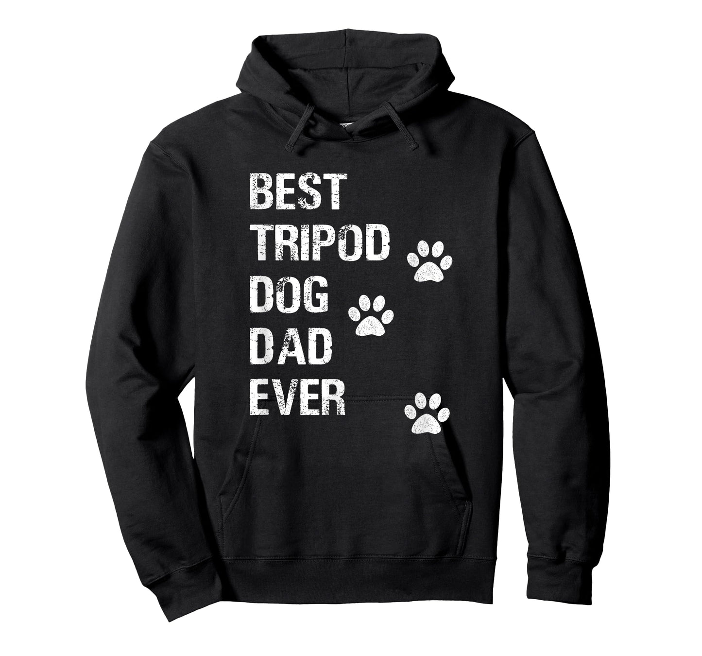 Best Tripod 3 Legged Dog Dad Novelty Dog Dad Gift TShirt T-Shirt