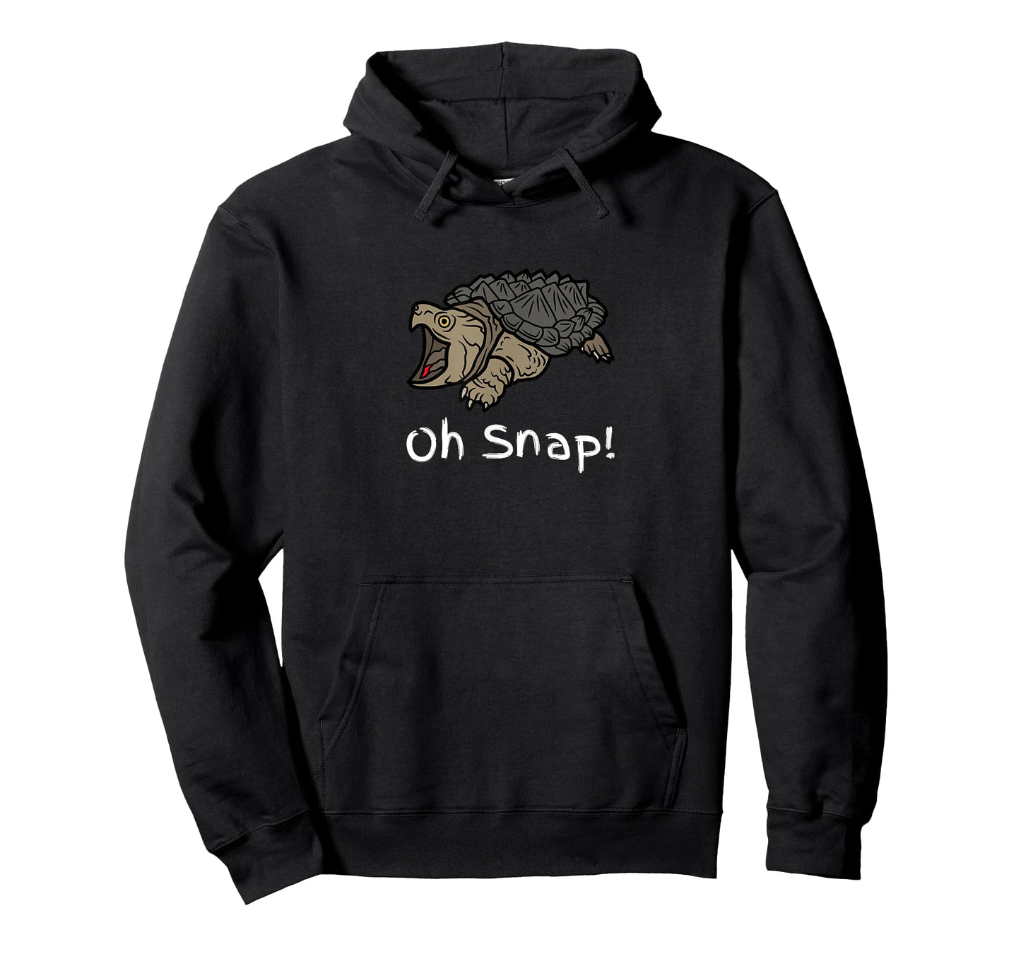 Oh Snap Statement, Snapping Turtle Funny Reptile Graphic T-Shirt