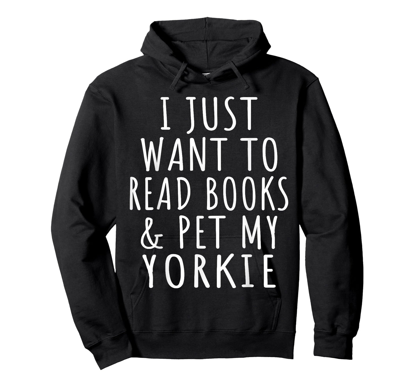 Yorkie Mama Read Books & Pet My Yorkie Terrier Mom Dog Lover Men Women T-Shirt