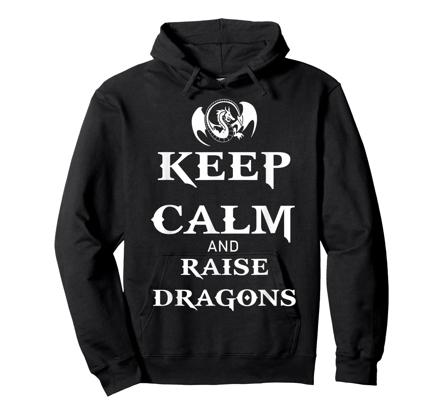 Keep Calm and Raise Dragons Cool Fantasy Adventure Viking T-Shirt