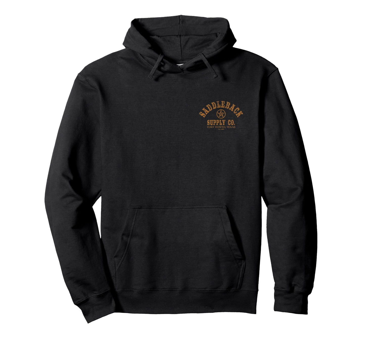 Saddleback Texas Lone Star - Rust Logo Lightweight, Graphic T-Shirt
