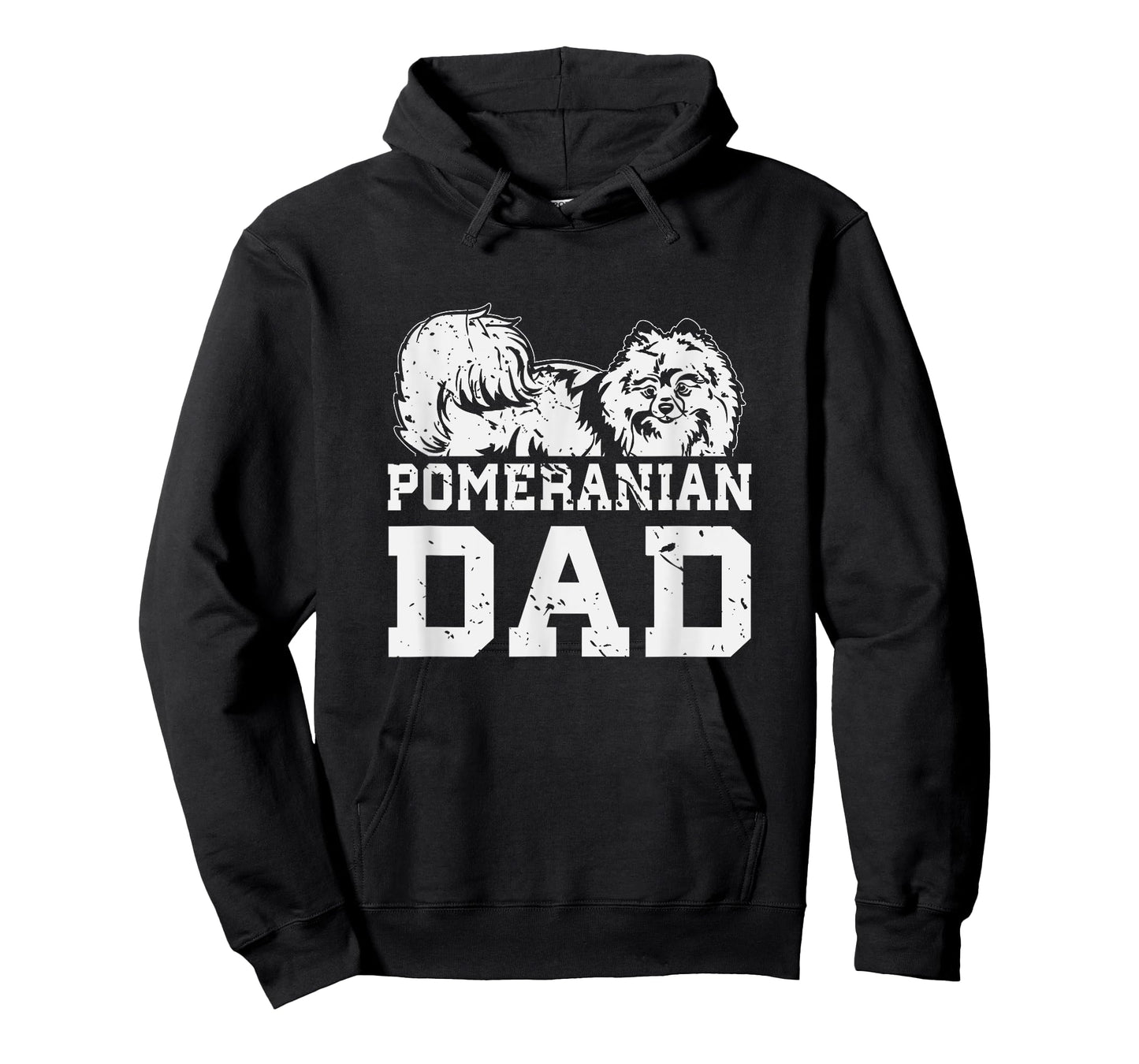 Dog Breed Funny Fathers Day Gift Pomeranian T-Shirt