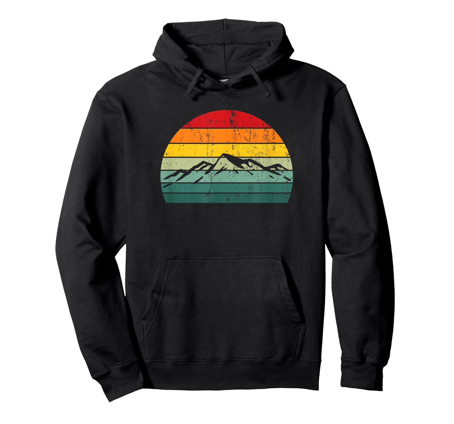 Sunset Mountain Hiking Camping Camper Nature Outdoors T-Shirt