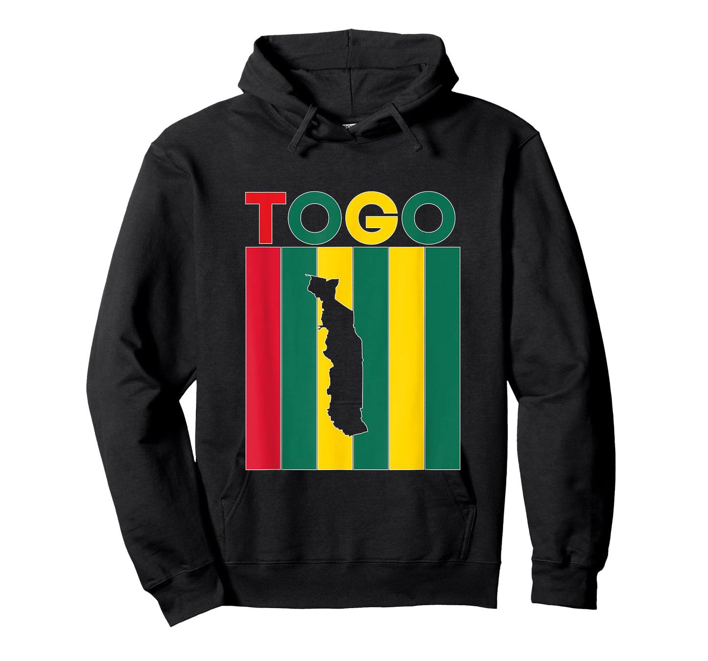 togo Country Borders T-Shirt