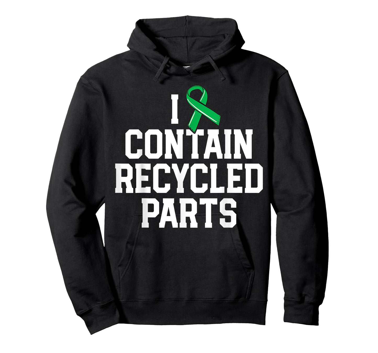 Kidney Transplant Survivor Gifts I Contain Recycled Parts T-Shirt