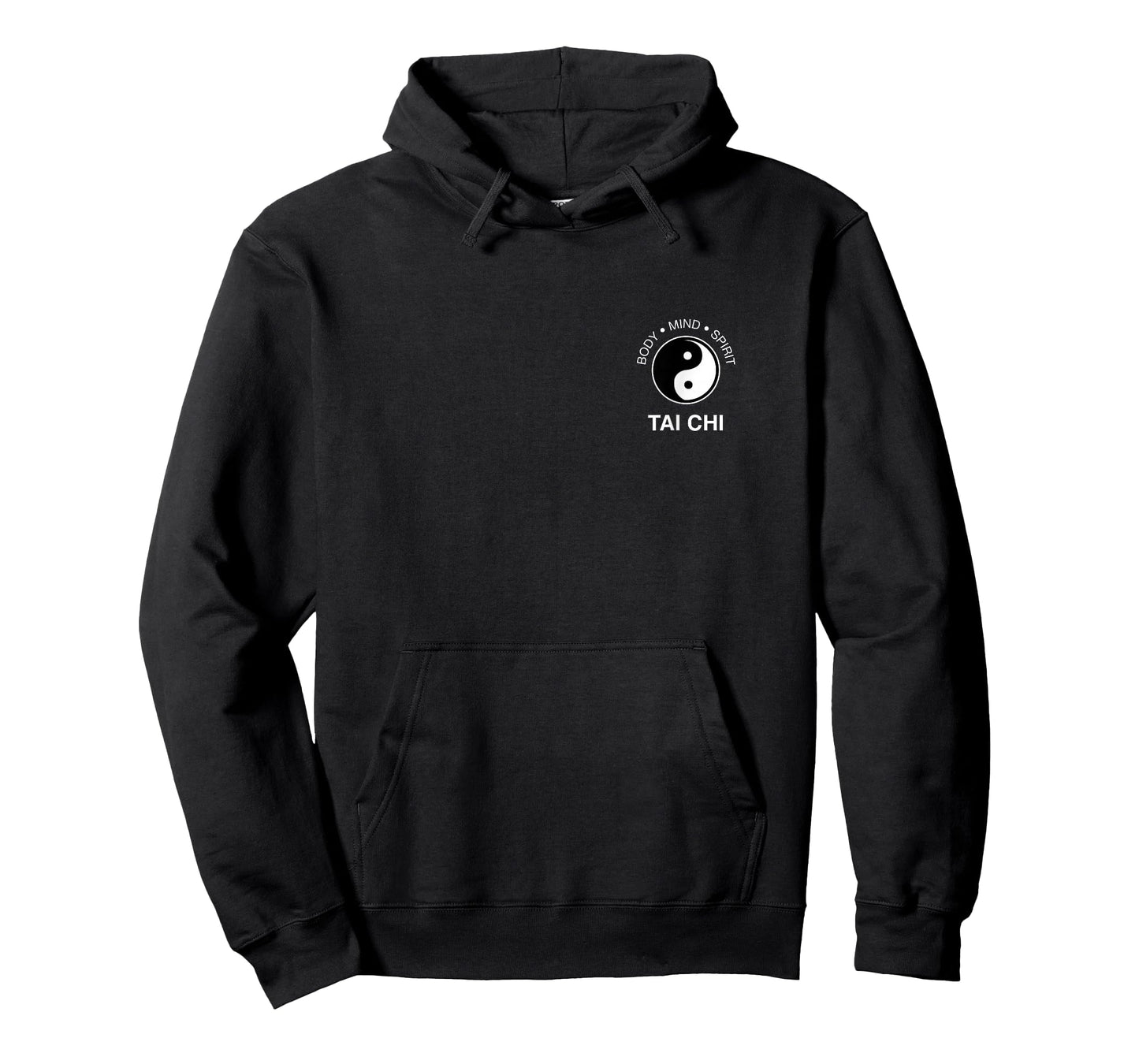 Tai Chi for Mind Body Wellness Yin Yang T-Shirt Small