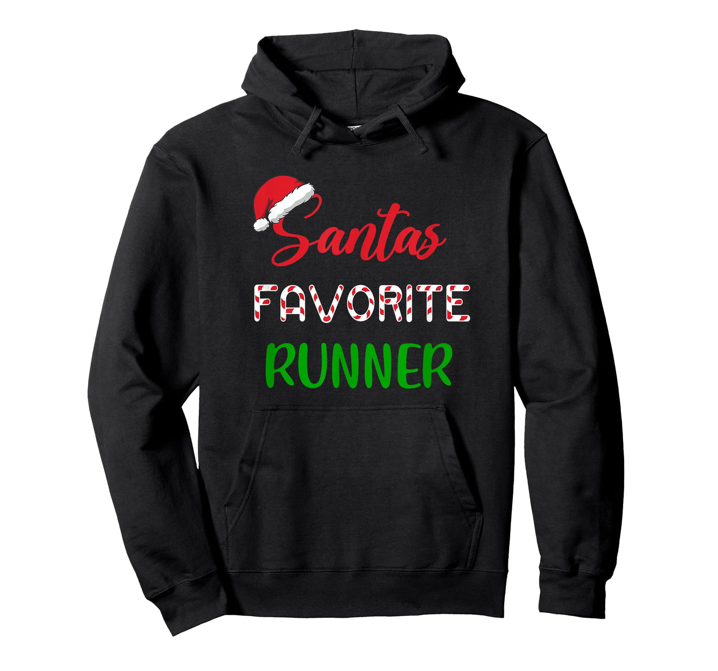 Santa's Favorite Runner Christmas Cross Country T-Shirt