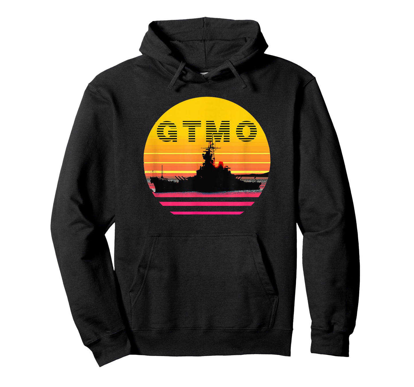 GTMO - Vintage Guantanamo Bay Cuba Sunset T-Shirt