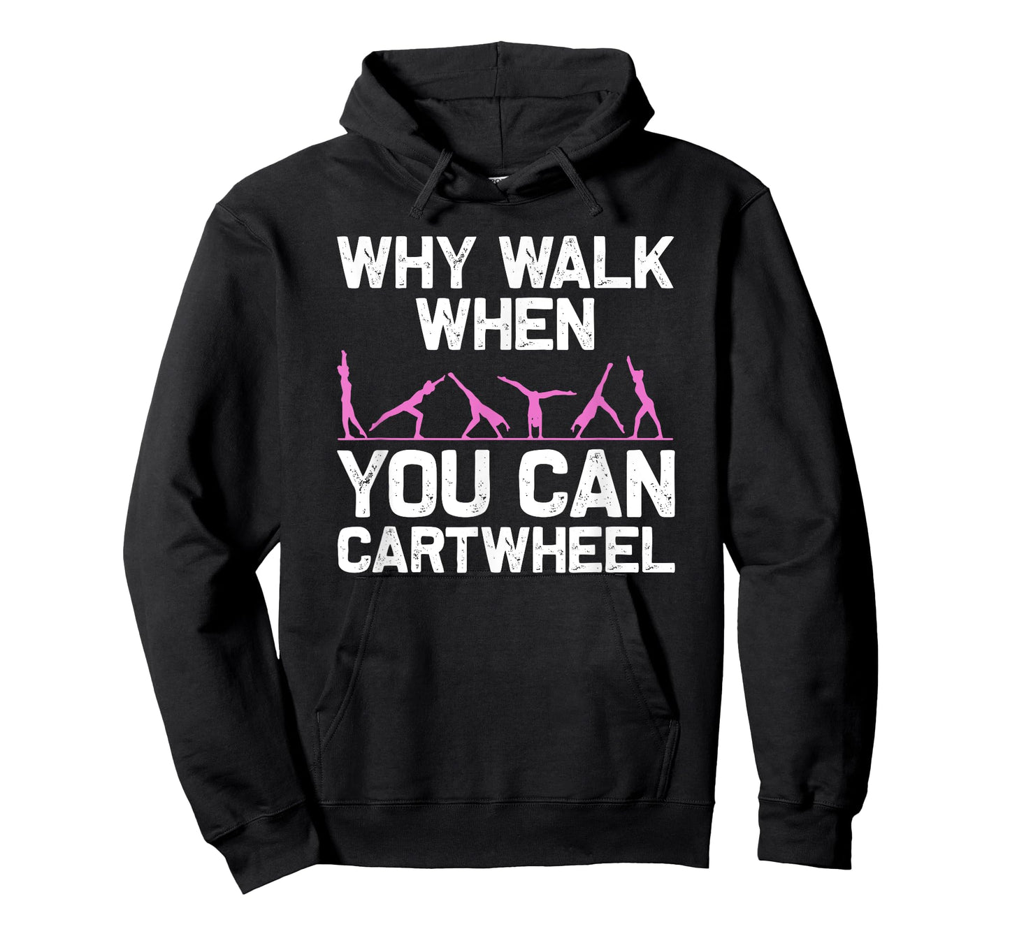 Funny Gymnastics Gymnast Gift For Girls Women Cool Cartwheel T-Shirt