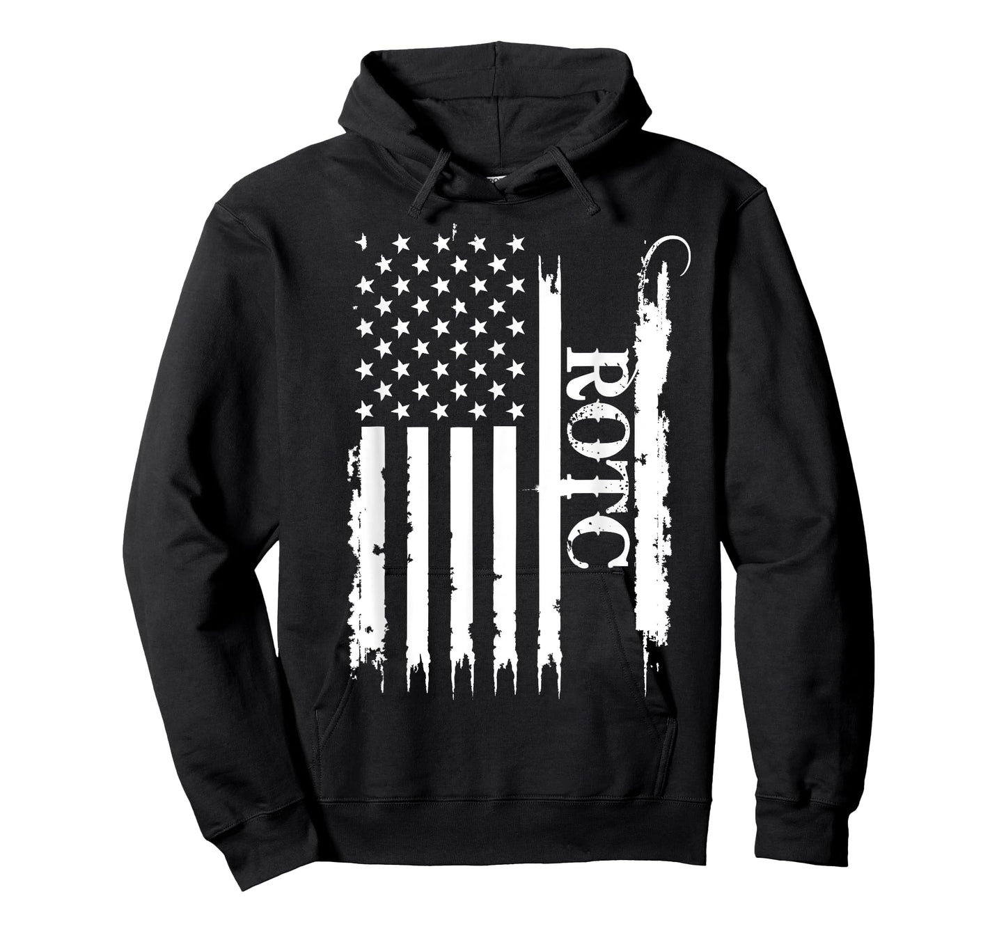 ROTC United States Distressed w US Flag T-Shirt