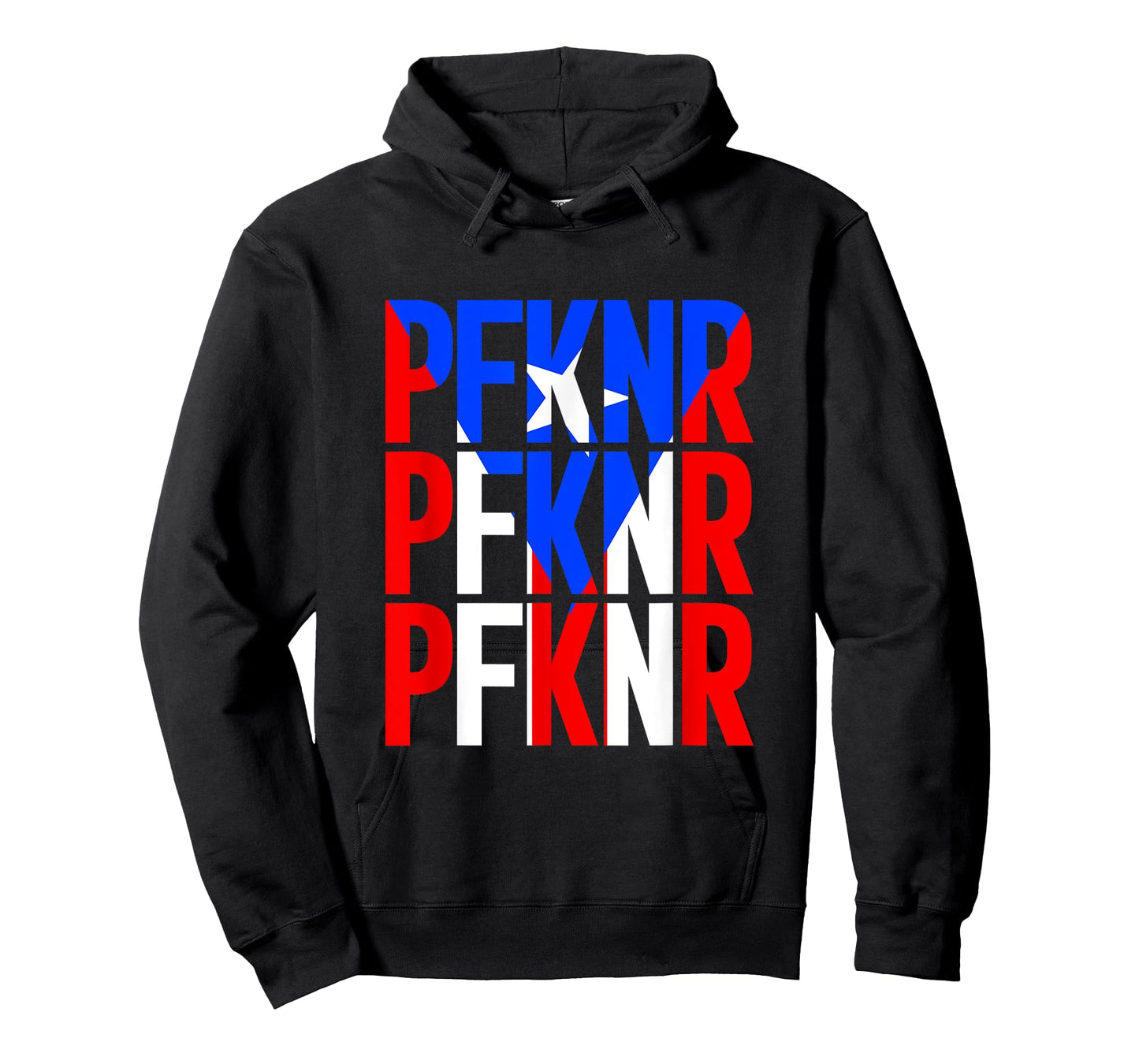 PFKNR Puerto Rican Flag Design Celebrating Boricua Heritage T-Shirt