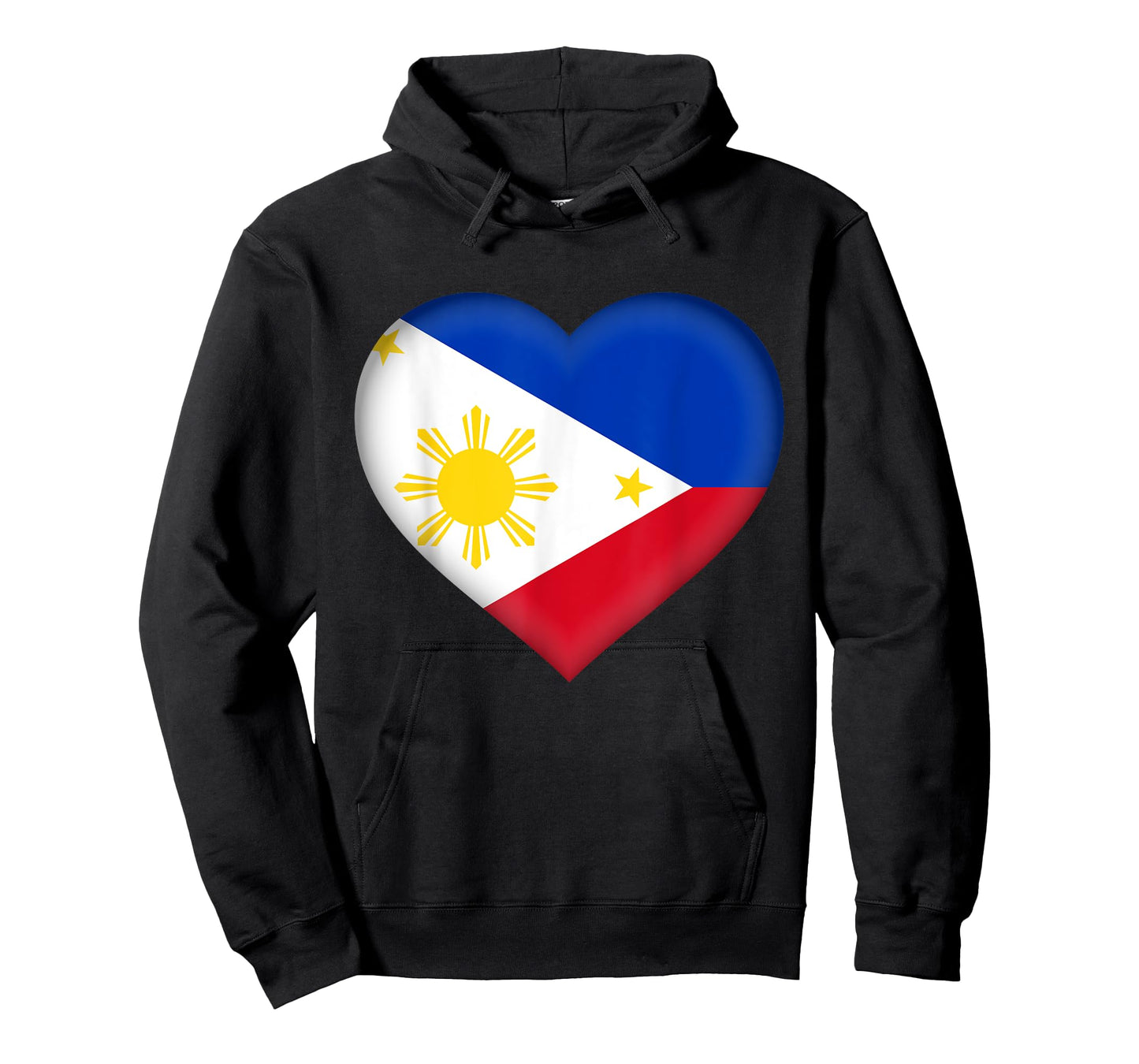 I Love Philippines | Filipino Flag Heart Outfit T-Shirt