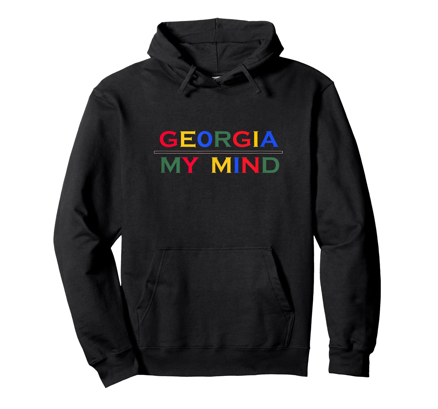 GEORGIA On MY MIND a Colorful GEORGIA T-Shirt