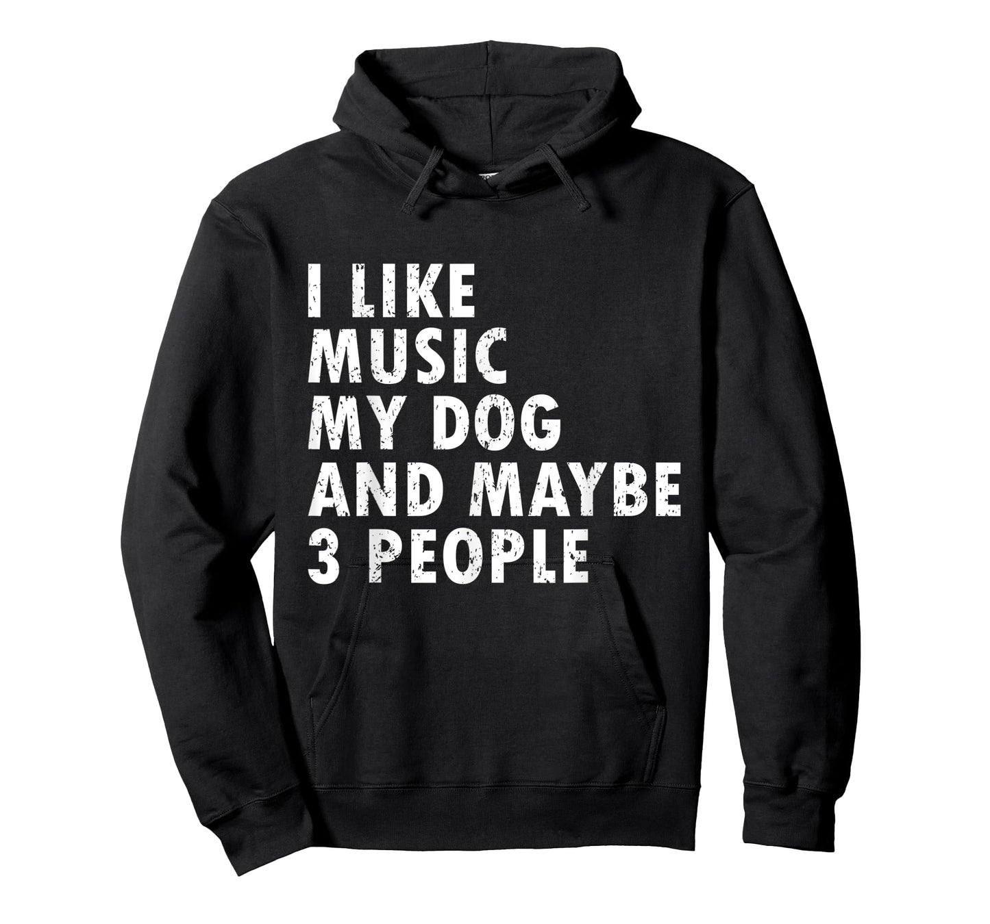 I Like Music My Dog Funny Music Lover Dog Lover Music & Dogs T-Shirt for Men Women Kids