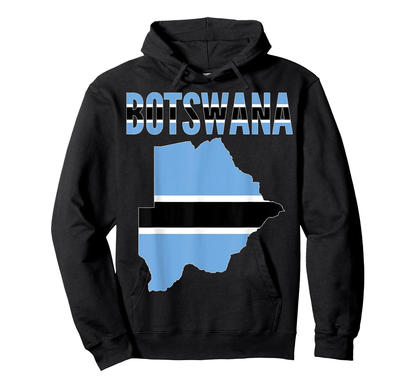 Botswanan - Botswana Country Map Flag T-Shirt