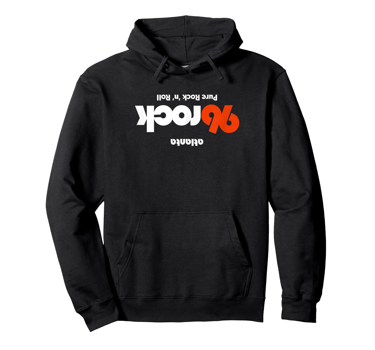 96 Rock Atlanta Upside Down Dark T-Shirt