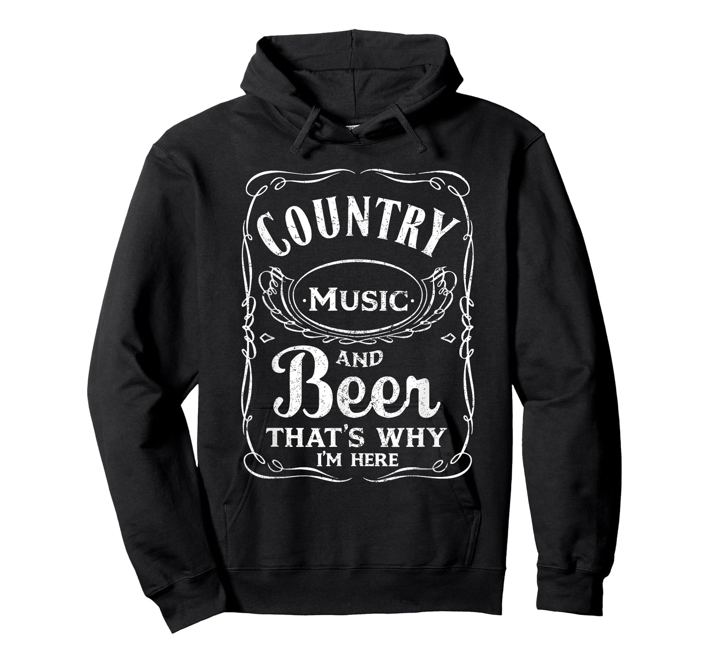 Country Music and Beer That's Why I'm Here Beer Lover TShirt T-Shirt