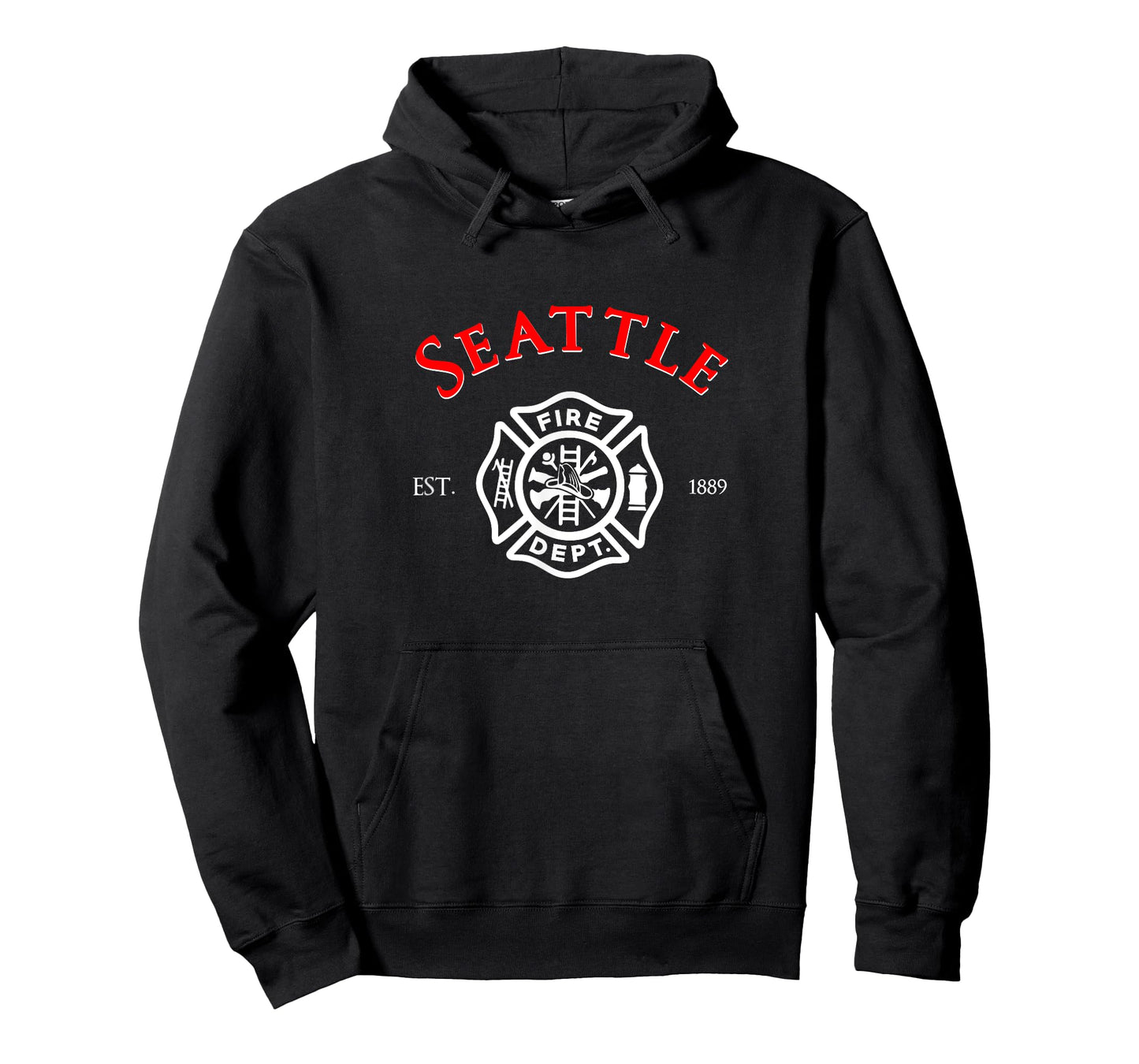 City of Seattle Fire Rescue Washington Firefighter T-Shirt T-Shirt