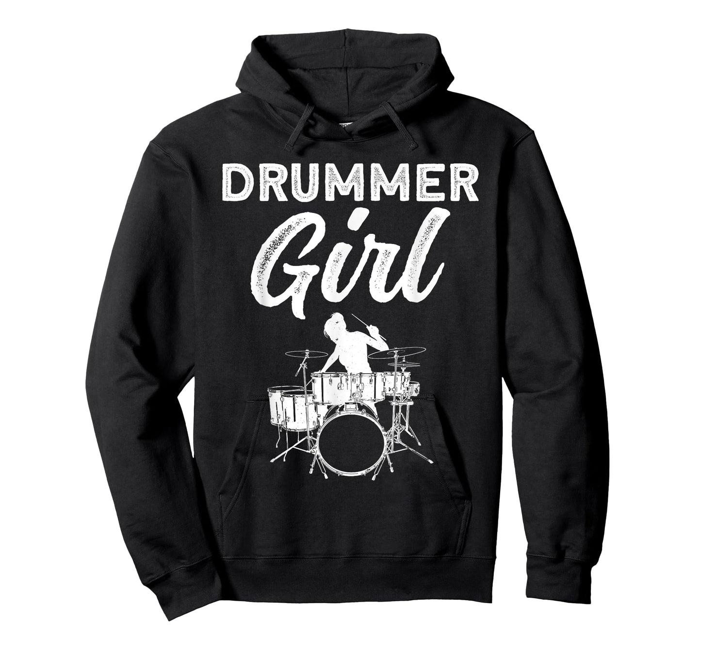 Cool Drummer Gift Drum Player Accessories & Stuff Funny Drummer Design For Girls Women Kids Drumming Lover T-Shirt