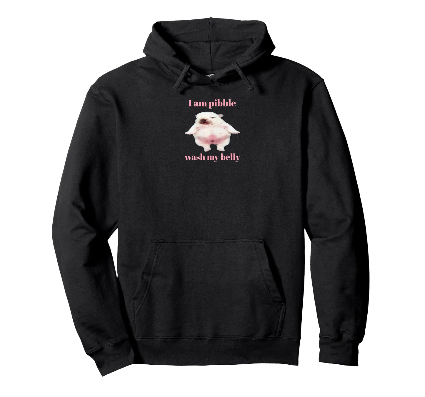 I Am Pibble Wash My Belly Pibble Meme Funny Dog Brainrot T-Shirt