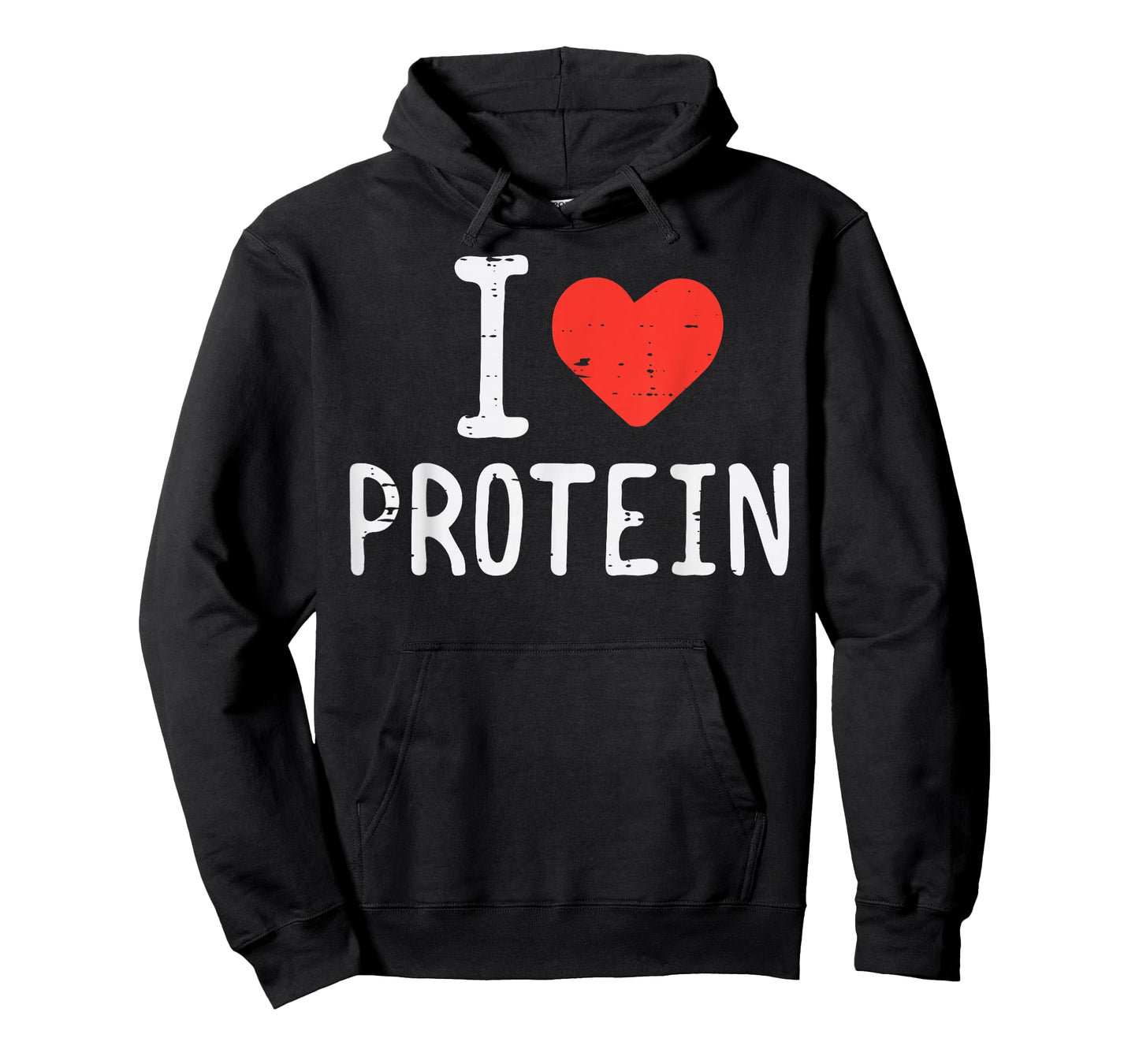 Gym I Heart Love Protein Workout Training Fitness Men Women T-Shirt