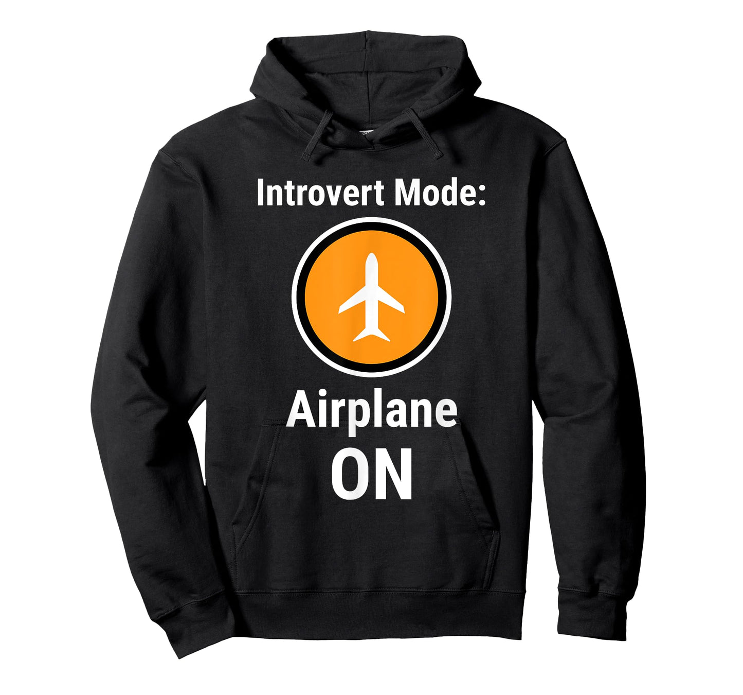 Introvert Mode Airplane ON Funny Antisocial Humor T-Shirt