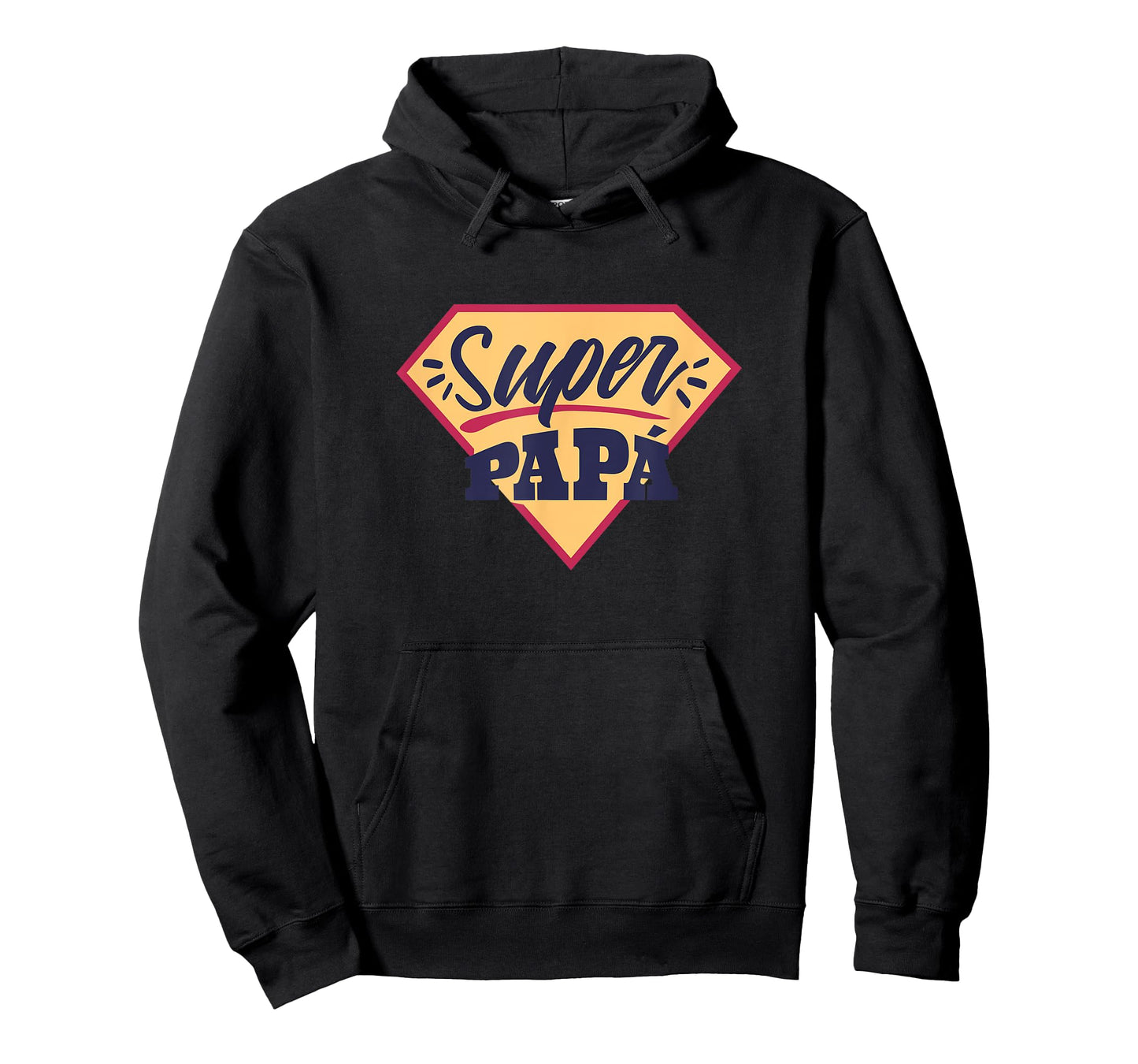 Super Papa Shirt SUPERHERO Funny Fathers Day for Dad Mens T-Shirt