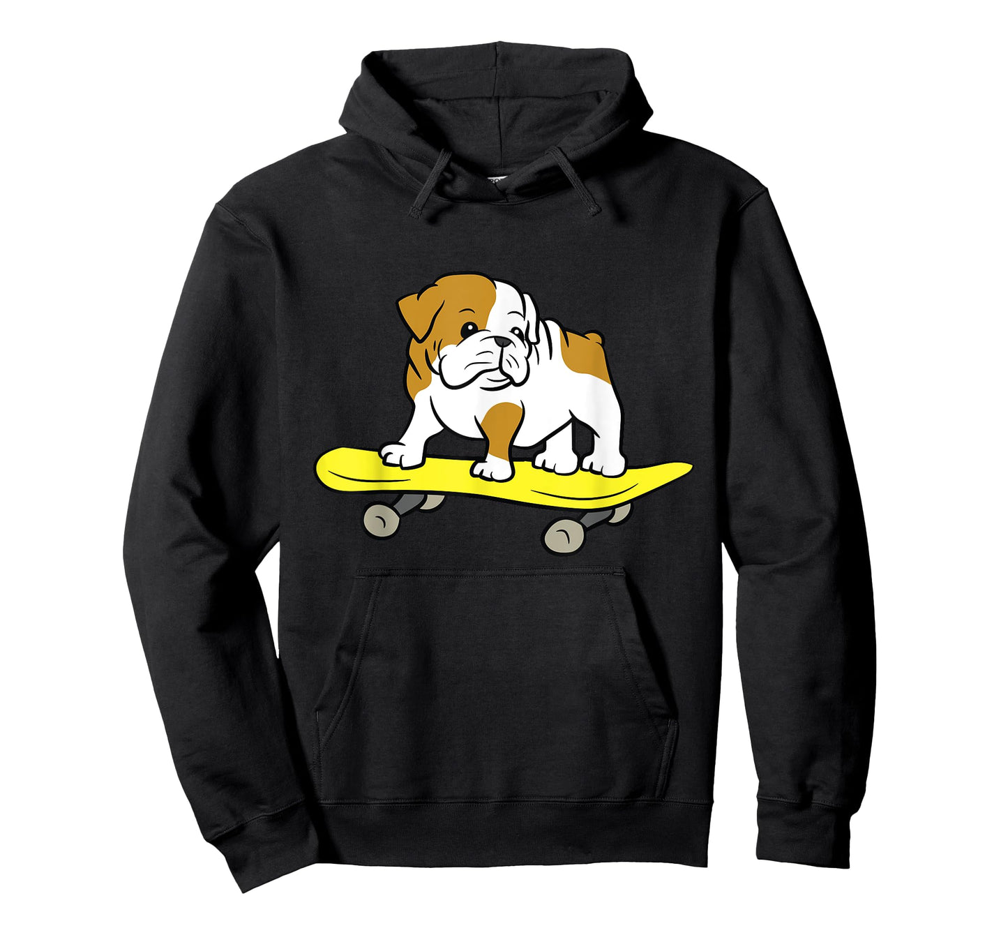 English Bulldog Skateboarding Dog Skater Bulldog T-Shirt