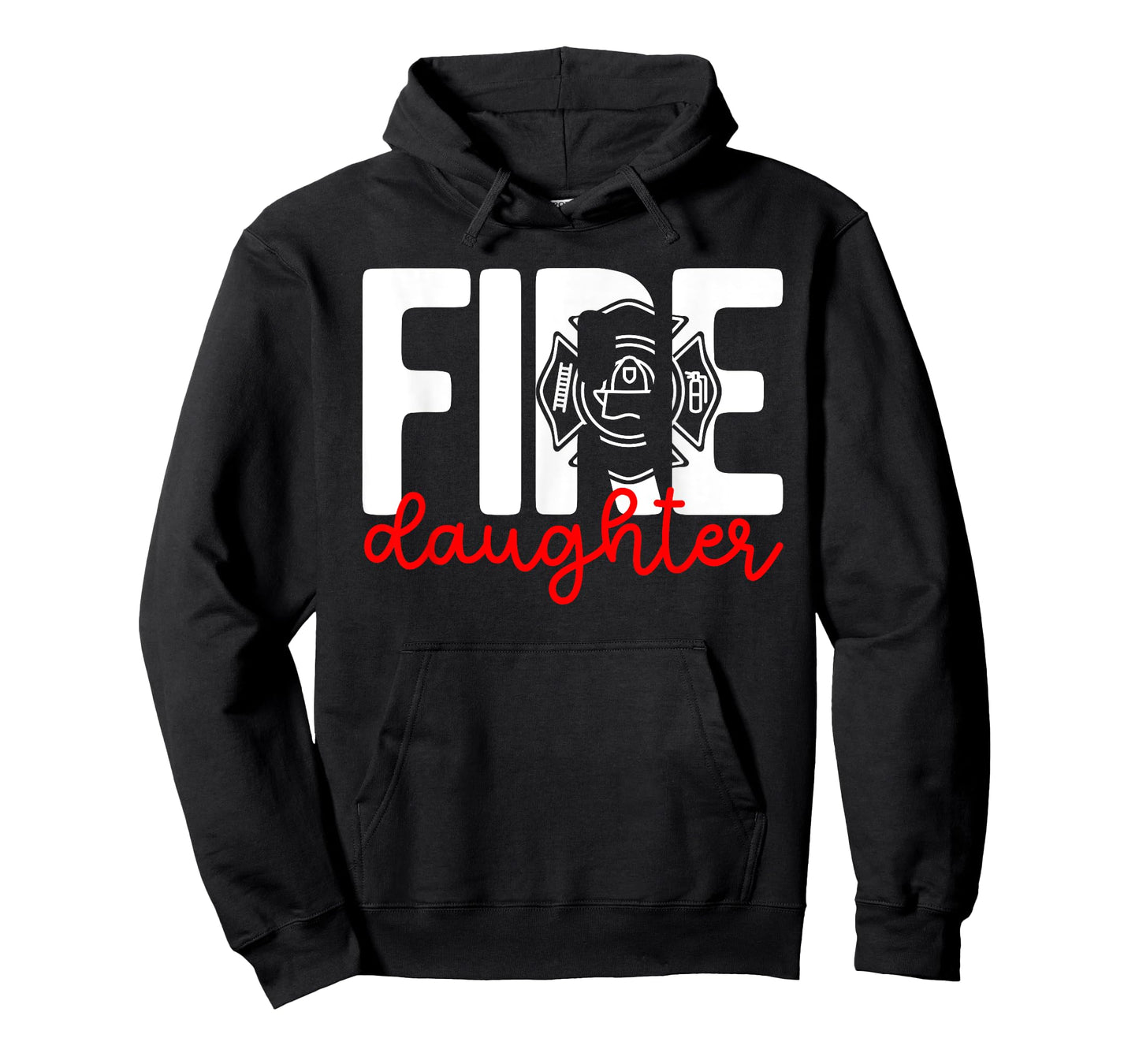 Fire Daughter Of A Firefighter Daughter Fireman Daughter T-Shirt