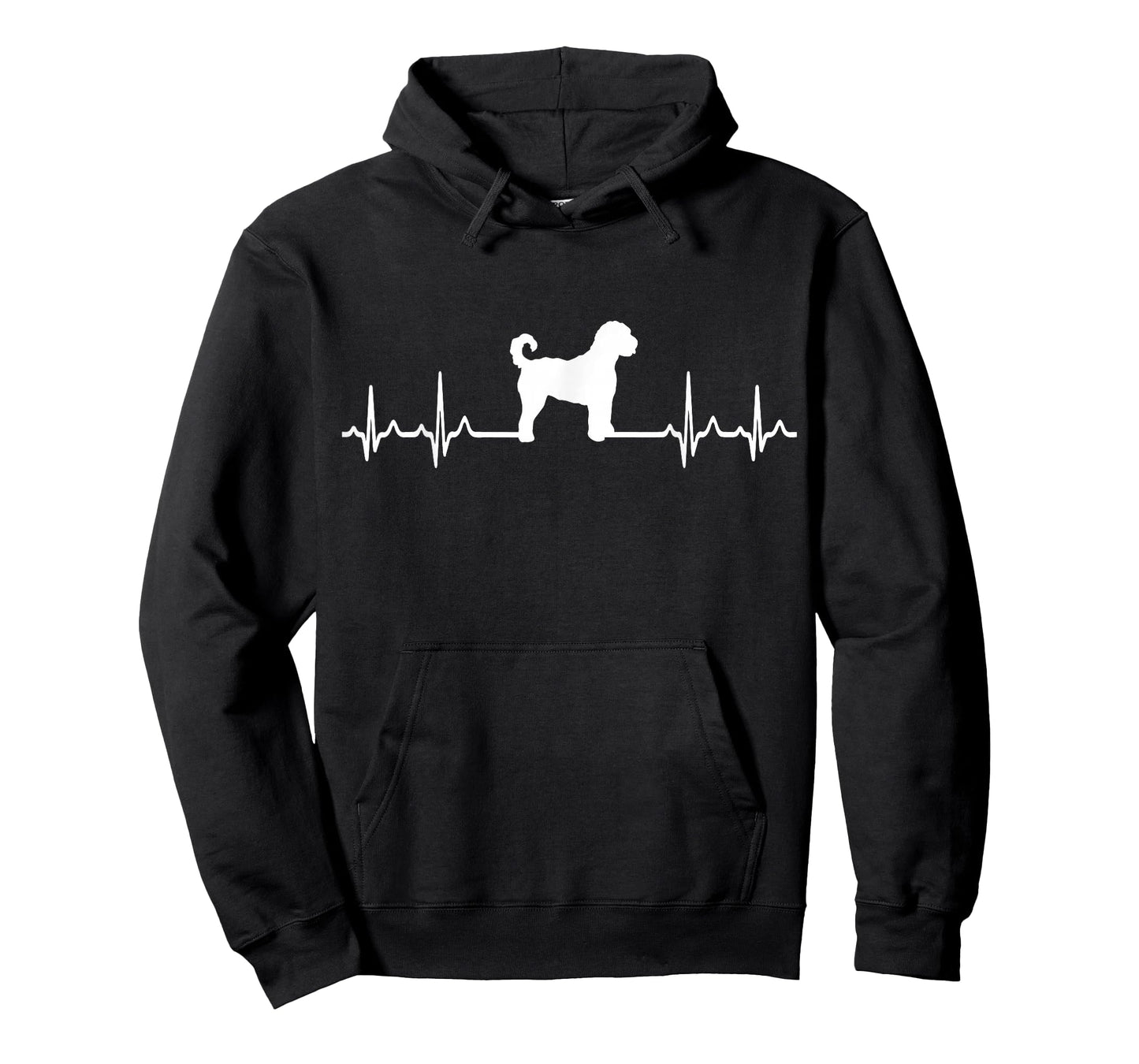 Heartbeat Doodle Mom - Aussie Doodle EKG & Goldendoodle T-Shirt