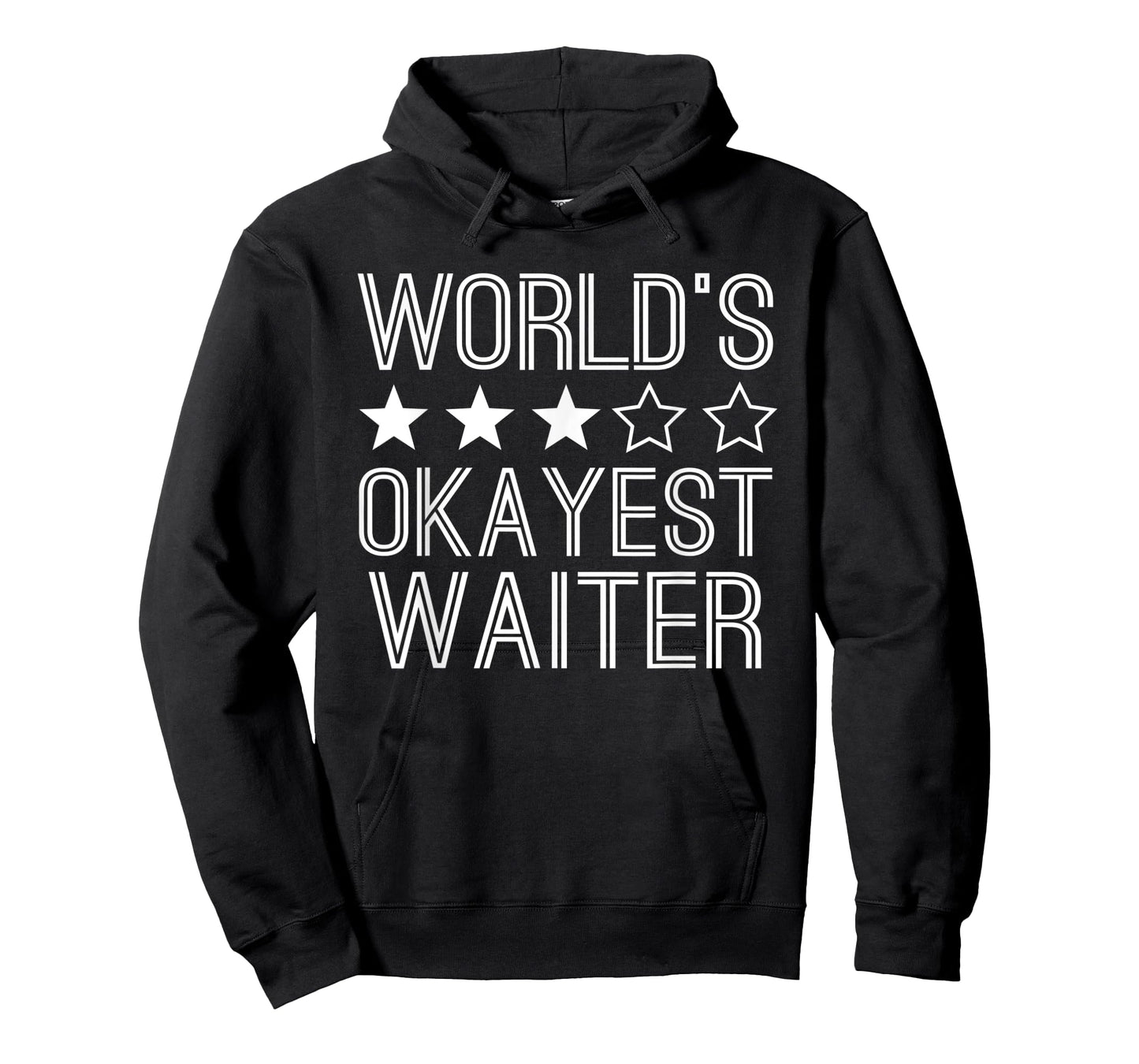 Worlds Okayest Waiter Funny Waiter T-Shirt