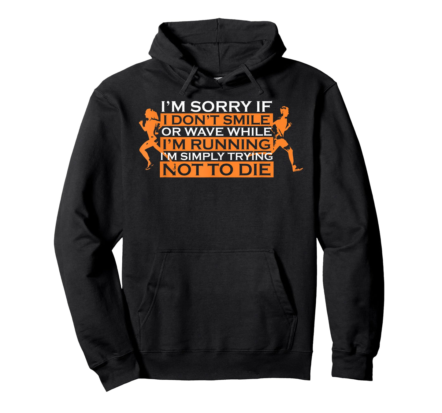 Cant smile while running cross country marathon runner gift T-Shirt