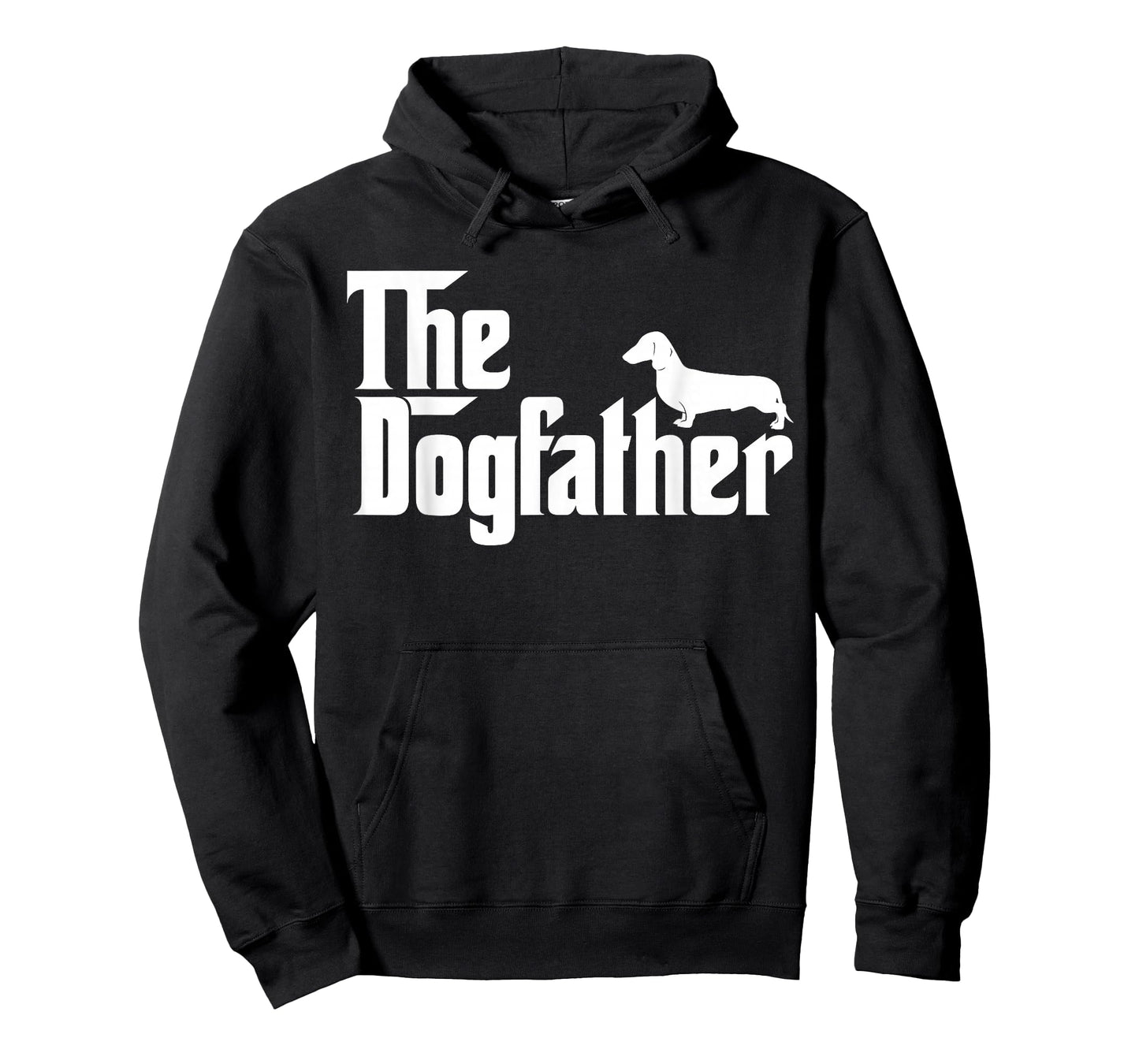 The Dogfather Dachshund T-Shirt Funny Father Dog Lover T-Shirt