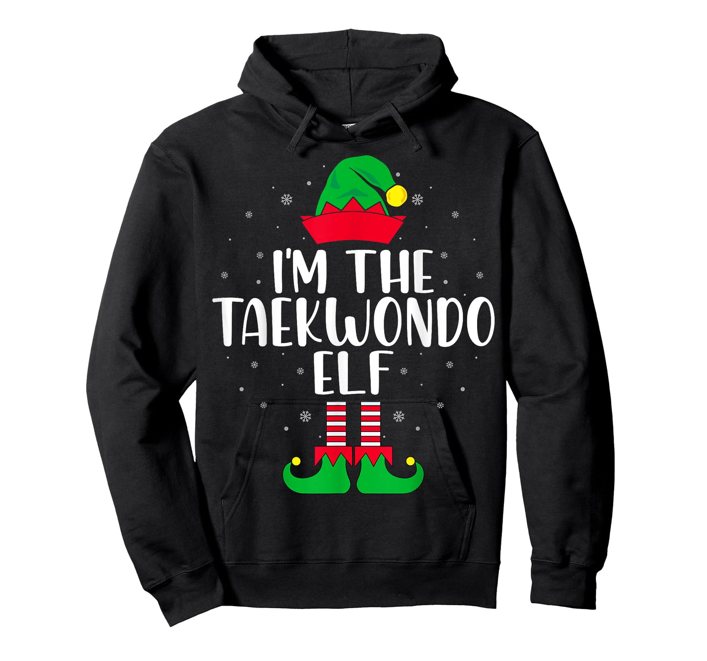 I'm The Taekwondo Elf - Martial Arts Taekwondo Lover Xmas T-Shirt