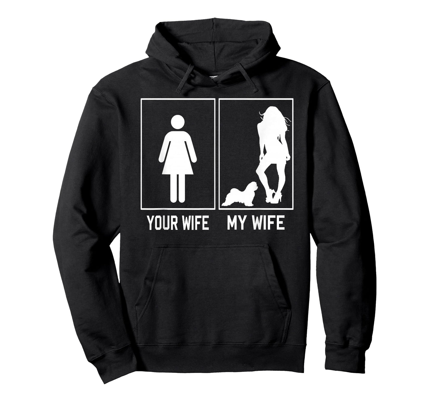 Your Wife My Wife Maltese Dog Funny Gifts For Husband T-Shirt