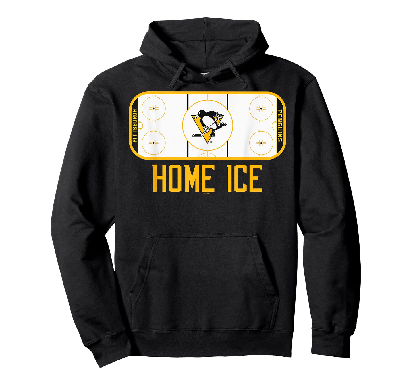 Pittsburgh Penguins Home Ice Dark Heather T-Shirt