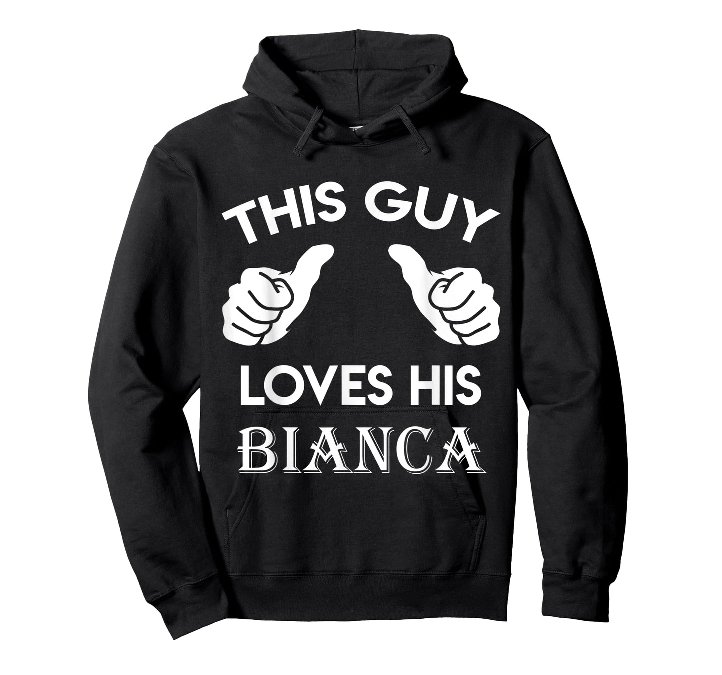 This guy loves his BIANCA gift valentine Anniversary 71k T-Shirt