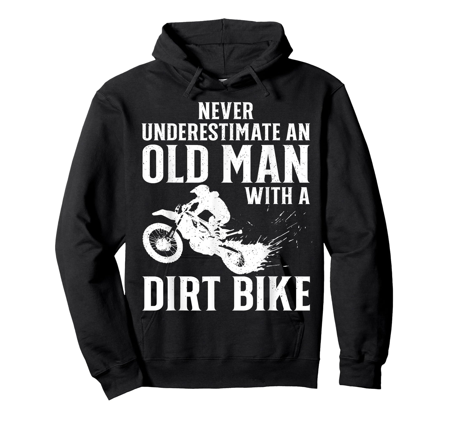 Funny Dirt Bike Art For Dirtbike Lover Men Grandpa Motorbike T-Shirt