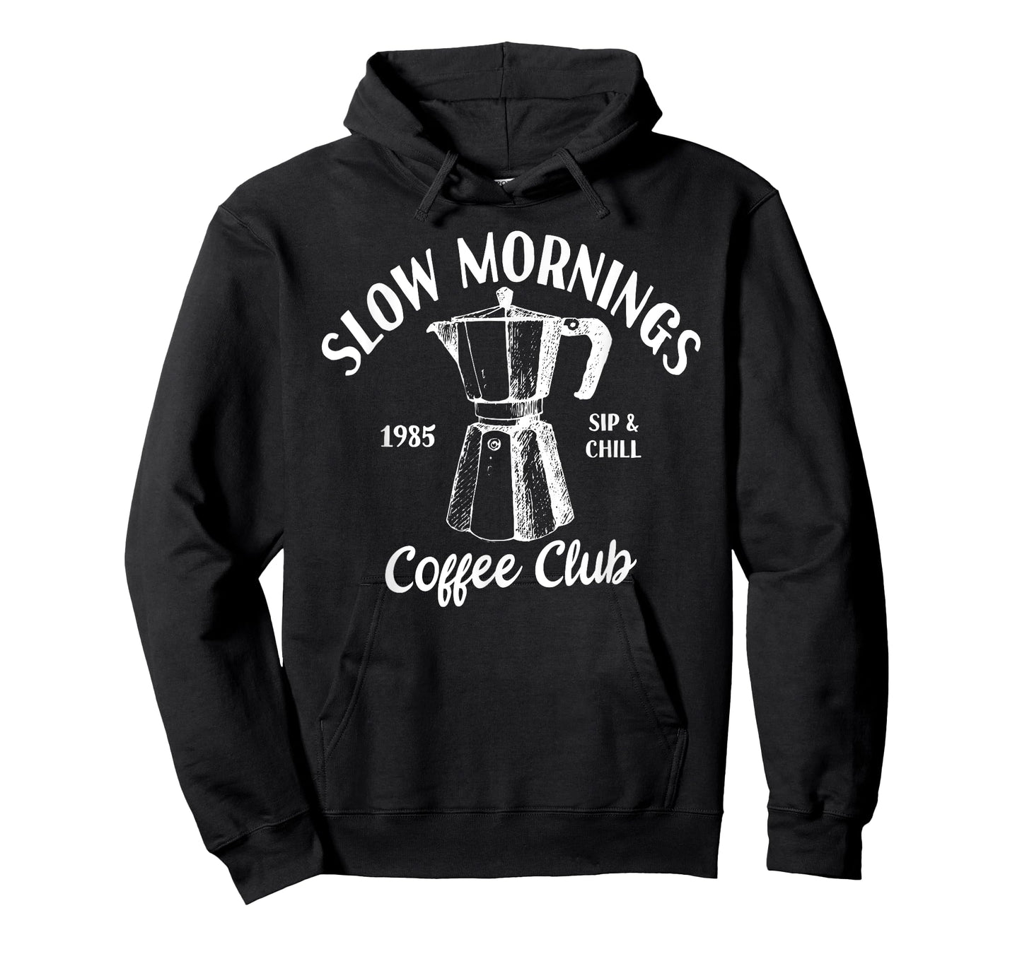 Slow Mornings Coffee Club | Coffee Lover Barista T-Shirt