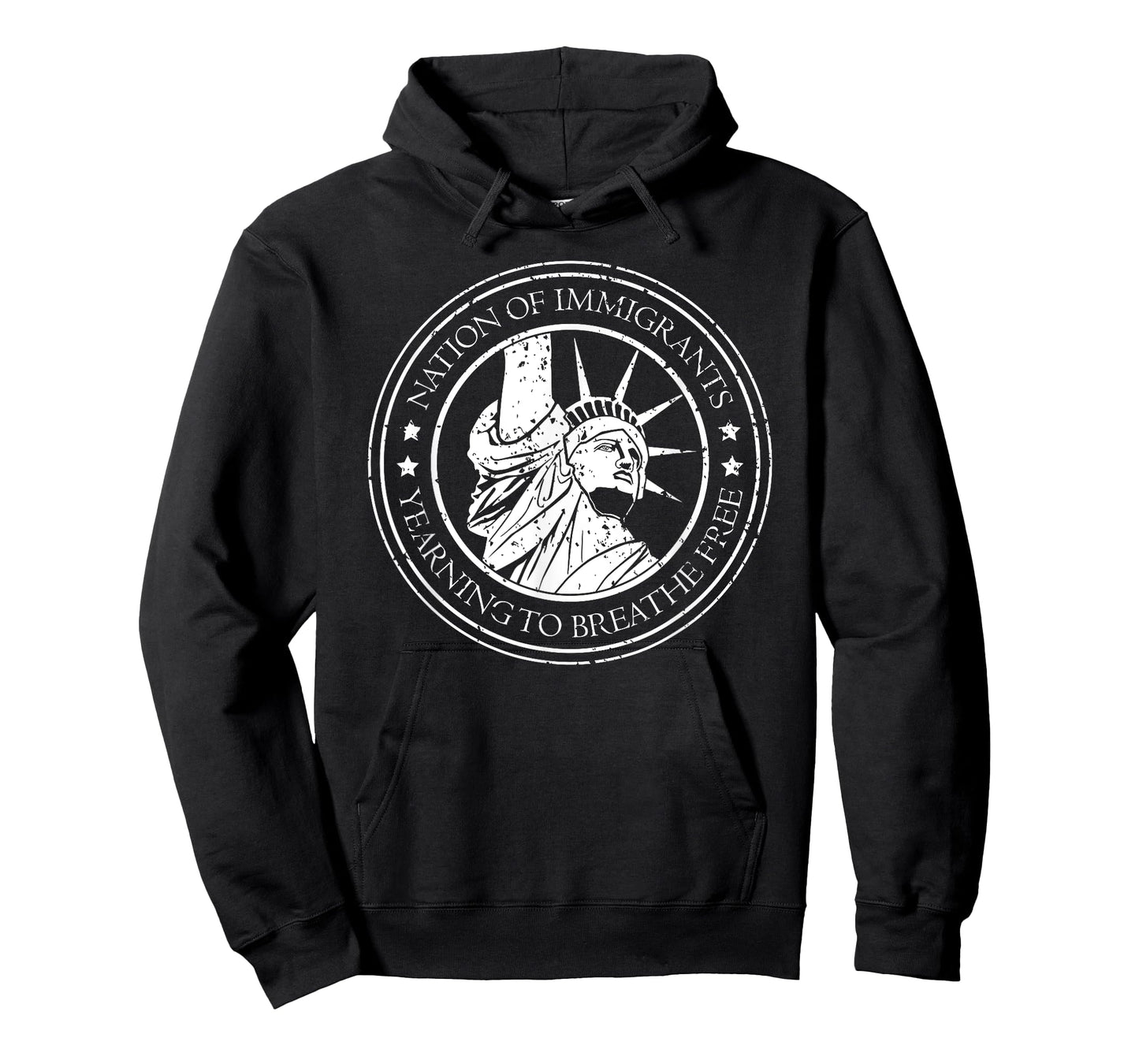 Nation of Immigrants - American Statue of Liberty T-Shirt T-Shirt