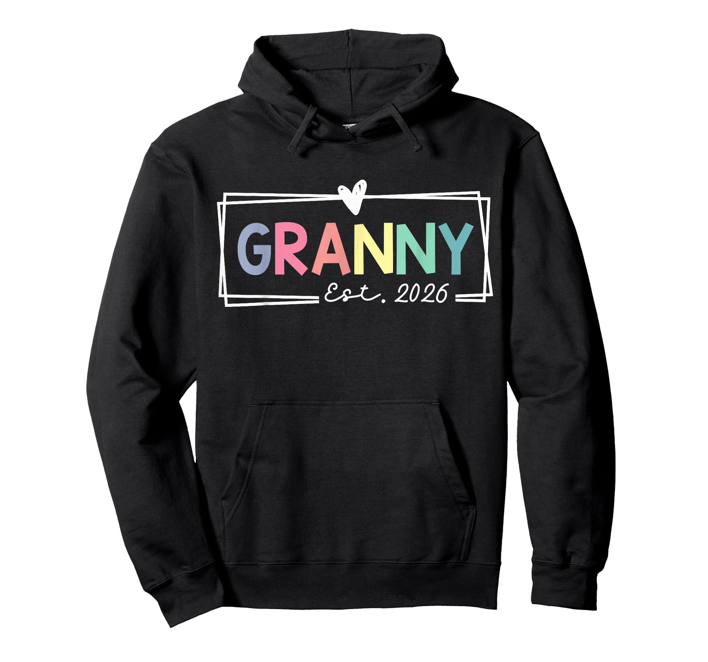 Granny Est 2026 Promoted To Grandma 2026 For Grandmother T-Shirt